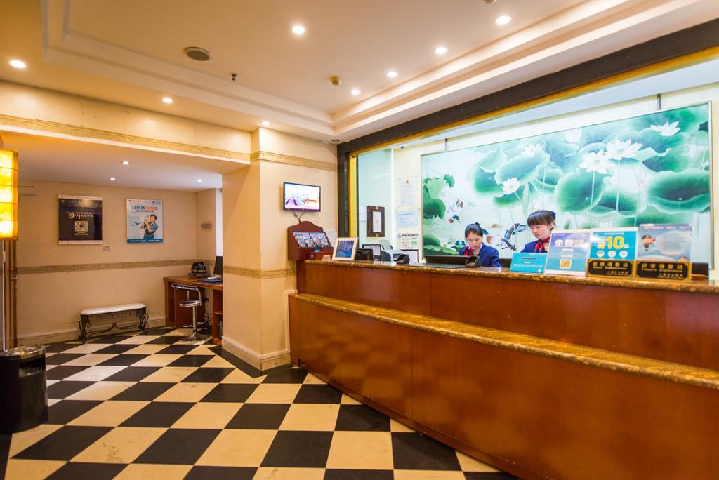 Hanting Express Shanghai South Shanxi Road Buitenkant foto